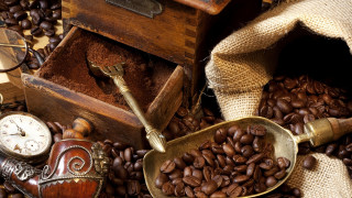 Coffee scoop table beans pocket - cafer bater free wallpaper