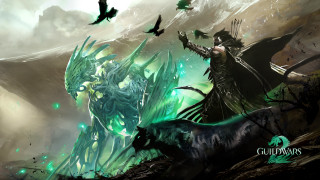Man demon mountain bird flying - a man free wallpaper for desktop