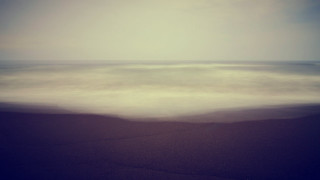 Blurry ocean beach wave sunset - chris friel free wallpaper