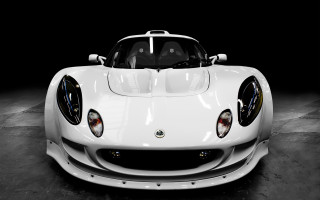 White sports car hood up - ella guru free wallpaper