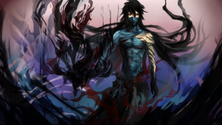 Demon man forest blood neoexpressionism - neoexpressionism free wallpaper