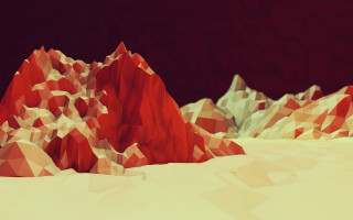 Red mountain white background red - a red sky above free wallpaper