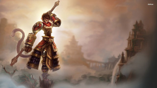Woman sword armor painting artwork - dai jin free wallpaper