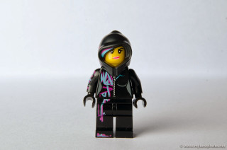 Lego figure black jacket purple - cyberpunk free wallpaper