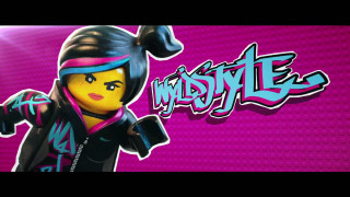 Lego character pink background purple - neoexpressionism free wallpaper