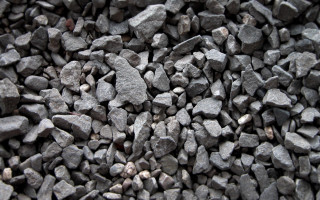 Pile rocks table black border - constant permeke free wallpaper