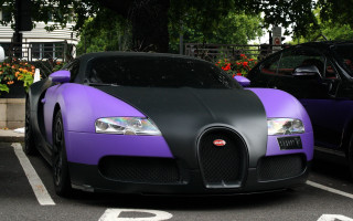 Purple black bugatti parking lot - dom qwek free wallpaper