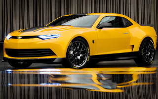 Yellow sports car garage black 3 - a garage free wallpaper