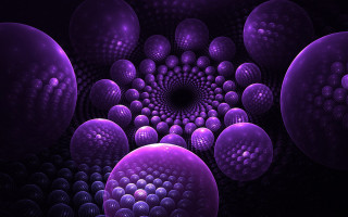 Psychedelic fractals galaxy cloud starry - a circle free wallpaper