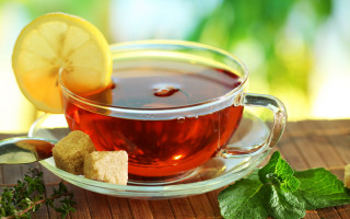 Tea lemon mint spoon 3d - dorothy coke free wallpaper