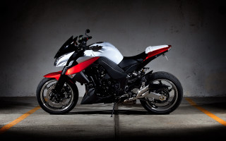 Motorcycle parking lot wall meter - studio photography free wallpaper