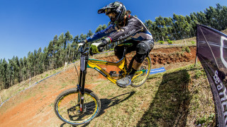 Man bike dirt road forest - derek hill free wallpaper
