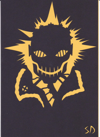 Skeleton crown cross lightning shock - a crown free wallpaper