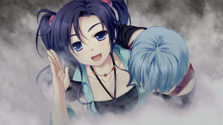 Anime couple clouds together image - the other free wallpaper