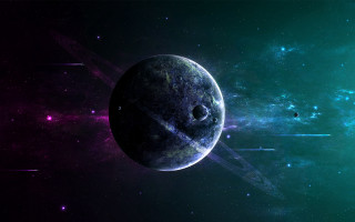 Planet star background blue purple - planet free wallpaper