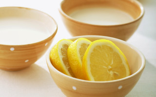 Lemons milk still life rayonism - an gyeon free wallpaper for desktop