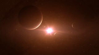 Planets star bright space art - planet free wallpaper