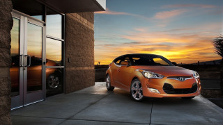 Fletcher martin car sunset building - a car free wallpaper