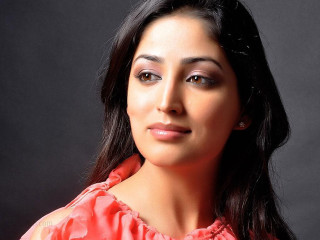 Woman red dress pose black - free portrait wallpaper