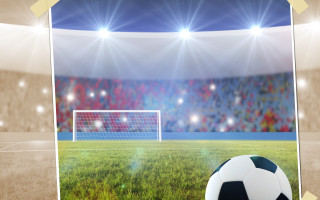 Soccer ball stadium goalkeeper 3d - 3 d model free wallpaper