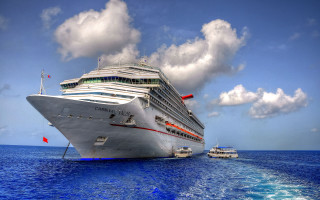 Cruise ship ocean dock boat - carl critchlow free wallpaper