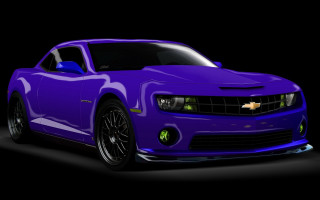 Purple car dark room white - a purple car free wallpaper