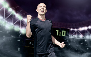 Man stadium clock street lights - a stadium free wallpaper