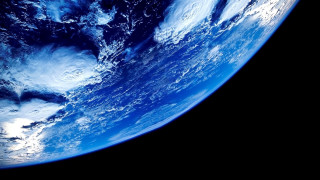 Earth space ocean clouds beach - a view of the earth free wallpaper