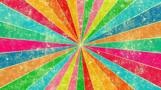 Colorful starburst grungy psychedelic flat - albert irvin free wallpaper
