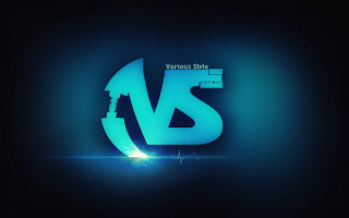 Blue vashor logo arrow cedric - a blue logo free wallpaper