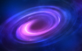 Purple blue swirls stars space - swirl free wallpaper