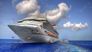 Cruise ship ocean sunny day 13 - darrell riche free wallpaper