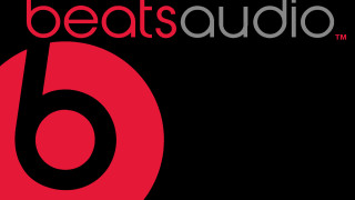Beats audio red black logo - logo free wallpaper for desktop