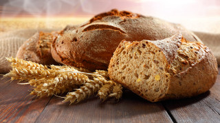 Bread wheat table burl sunset - heavy grain free wallpaper
