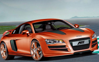 Orange sports car race track 3 - a race track free wallpaper