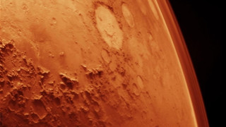 Space wall clock matte painting - a close up of a wall free wallpaper