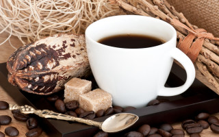 Coffee bread plate coffeebeans cinnamon - cao zhibai free wallpaper