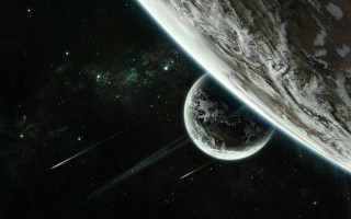Space station satellite distant object - a satellite satellite free wallpaper
