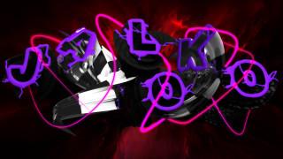 Neon keyboard mouse purple black - c4d free wallpaper