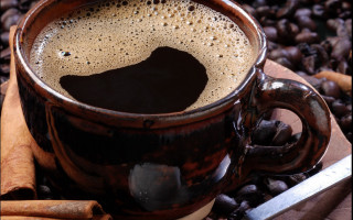Coffee spoon cinnamon table beans - morning free wallpaper