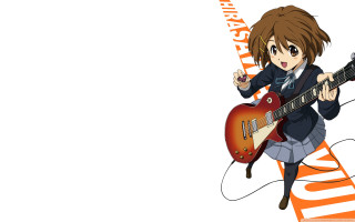 Girl guitar microphone sign background - a guitar and a microphone free wallpaper