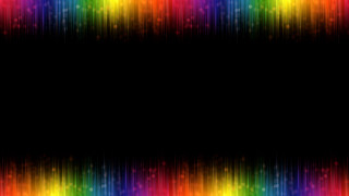 Rainbow black background horizon fireworks - a hologram free wallpaper for desktop