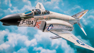 Fighter jet cloudy sky pilot 2 - a cloudy blue sky free wallpaper