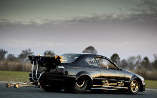 Flat tire car cow sparks - a cow free wallpaper