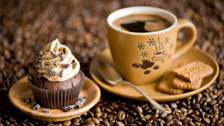 Coffee cookies stilllife bokeh depthoffield - morning free wallpaper
