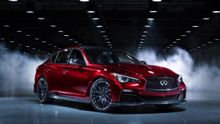 Red car smoke fog dark - fog free wallpaper