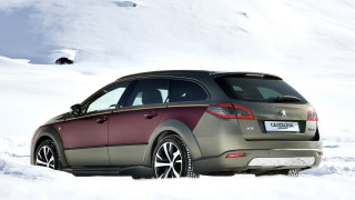 Snowy car dog person military - a snowy day free wallpaper