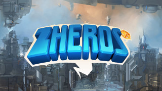 Heros stylized logo speech bubble - a video game free wallpaper
