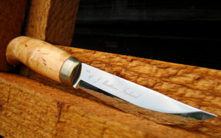 Knife engraving wooden table beach - alexander johnston free wallpaper