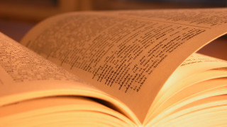 Book marked open storybook table - page free wallpaper